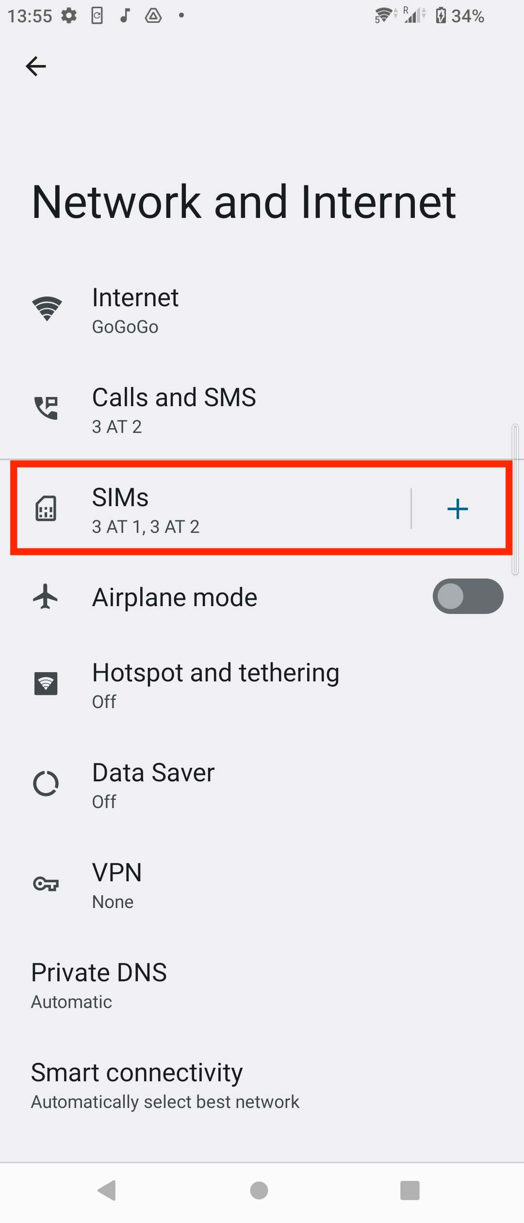 Manual Network Selection on a Sony Device – tripsim by SYD | Help